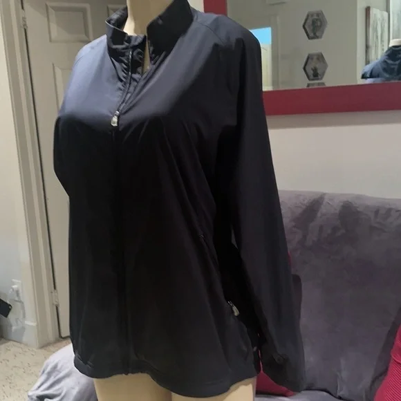 Adidas ClimaProof Golf Windbreaker Black size XL - Picture 4 of 7